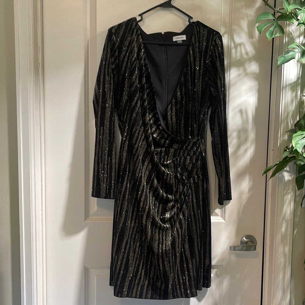 Size 14 Calvin Klein Sparkly Holiday Dress